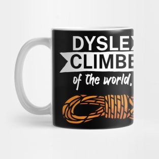 Dyslexic climbers of the world Untie Mug